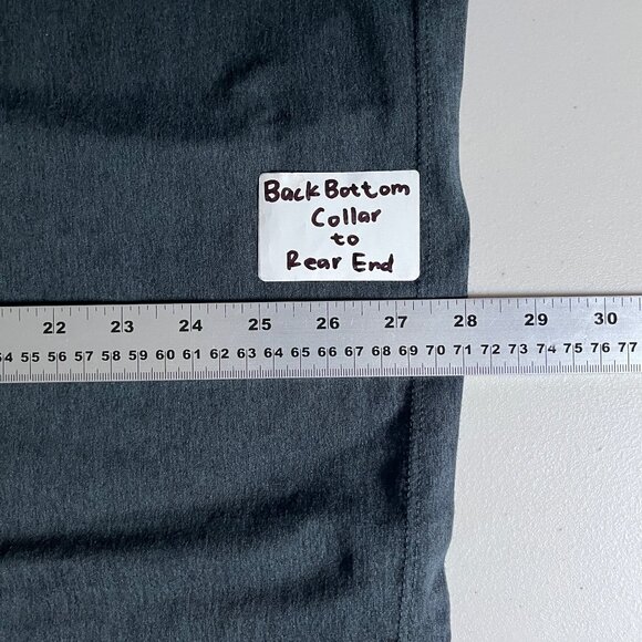 Vuori Strato Tech Polo Shirt - Men's Size M - Gray - Picture 8 of 8